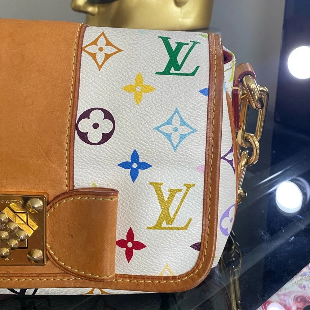 Louis Vuitton Multicolor Monogram Patti Shoulder Bag - Picture 5 of 16